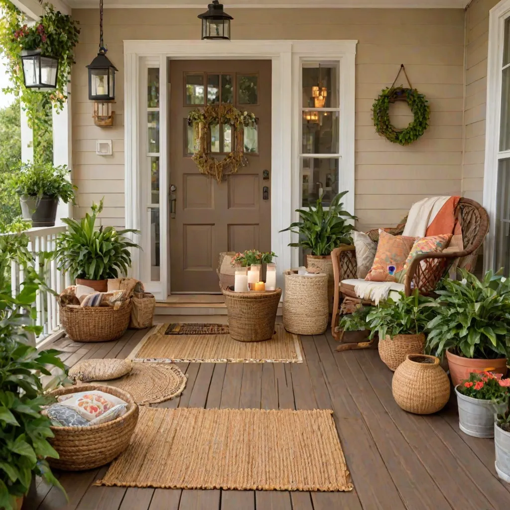 Jak urządzić ganek w domu? Pomysły na przytulne wnętrze
