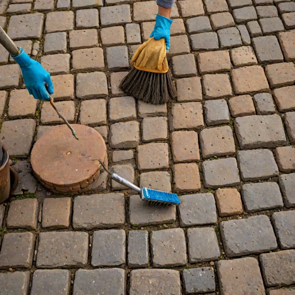 Jak wyczyścić kostkę brukową domowym sposobem? Praktyczne wskazówki
